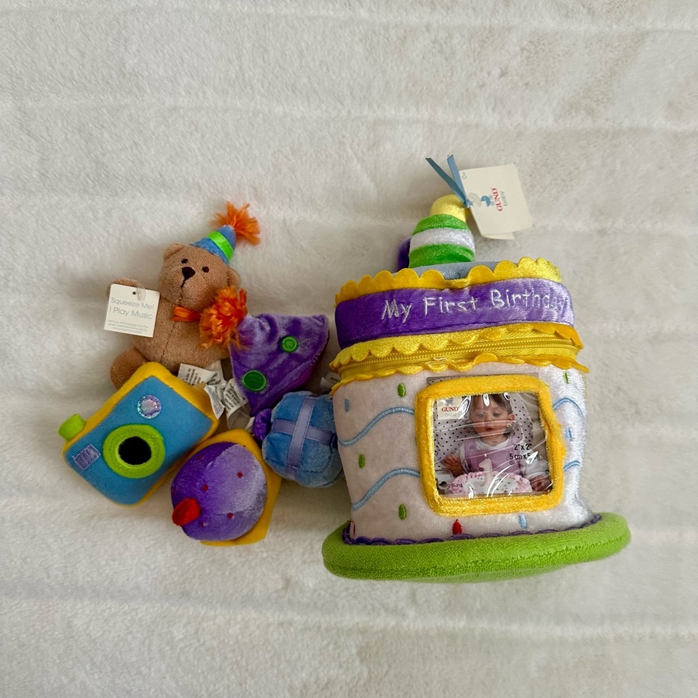 Gund My First Birthday™ Plush Set - NWT